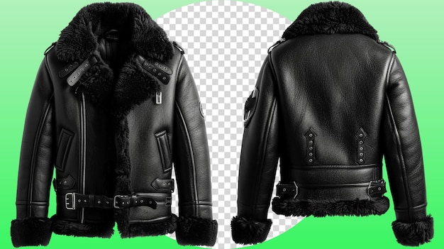 PSD leather jacket psd