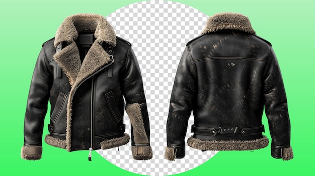 leather jacket psd