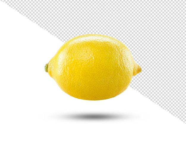 a lemon is shown with a white background and a white background with a pattern of squares