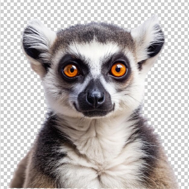 lemur on transparent background