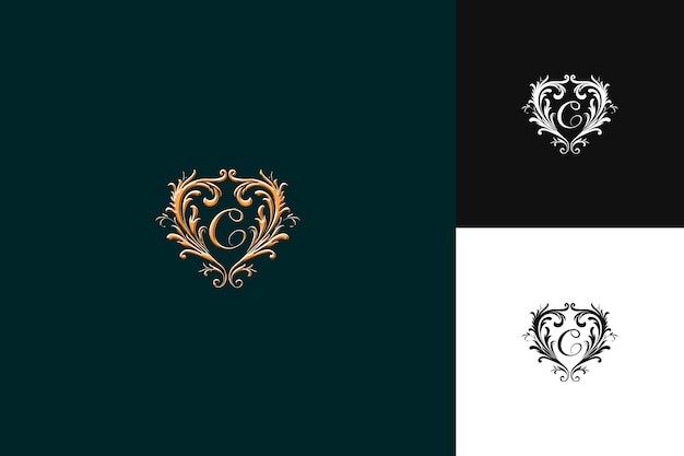 Letter C Logo With Royal Grandeur Script Logo Style Design L Illustration Logo Vector Designs