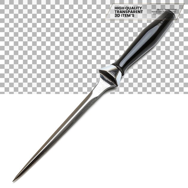 Letter opener A tool used for opening envelopes on transparent background