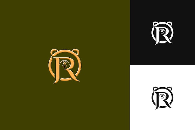 Letter R Logo With Kingly Vibe Letter Mark Logo Style Design Illustration Logo Vector Designs