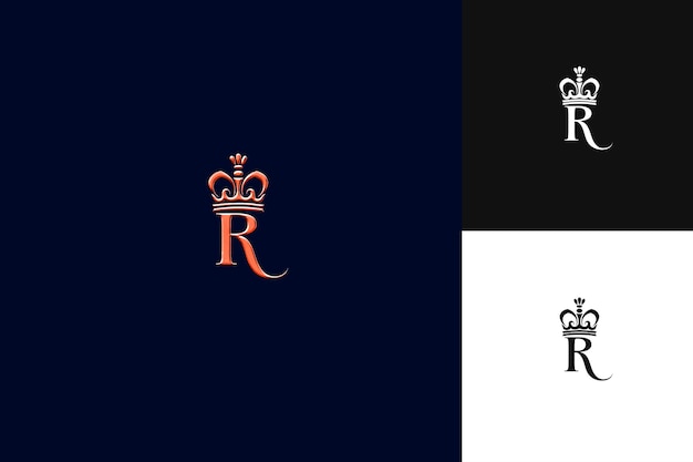 Letter R Logo With Regal Vibe Letter Mark Logo Style Design Illustration Logo Vector Designs