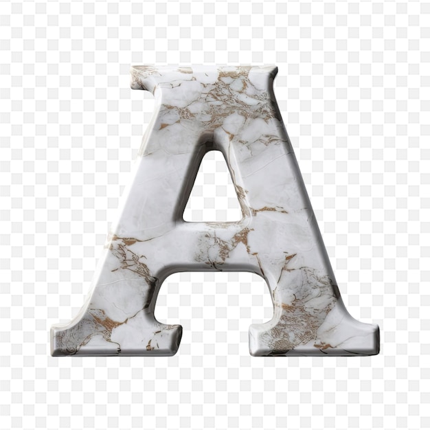 a letter a on a transparent background