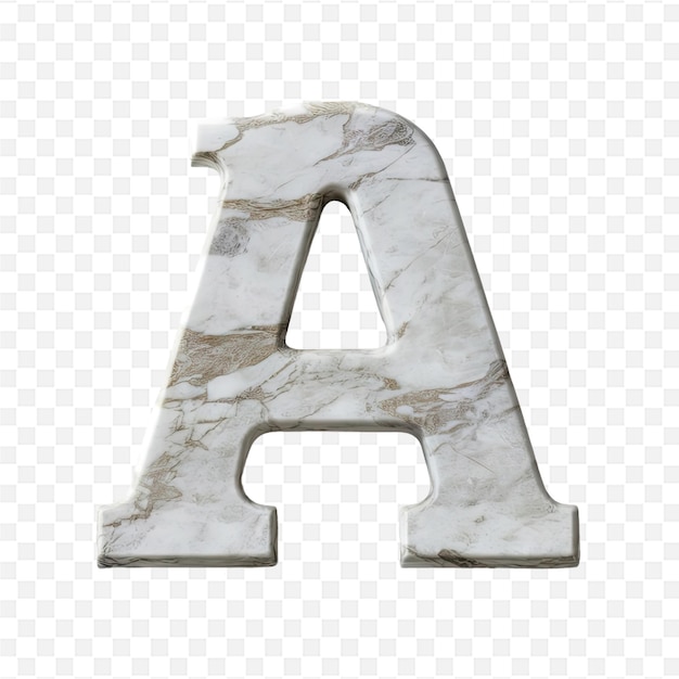 a letter a on a transparent background