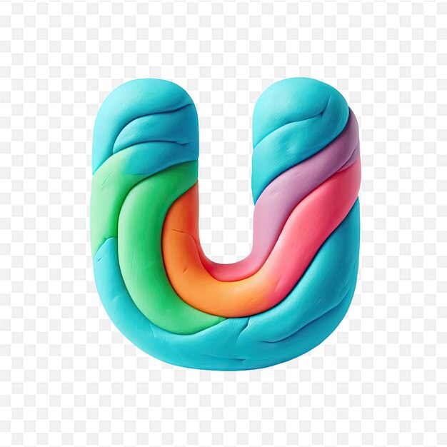 the letter u is in the form of a letter u