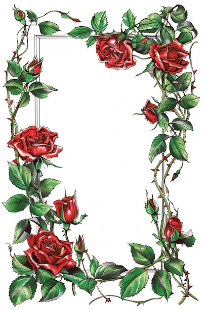 PSD a letter x with roses on it