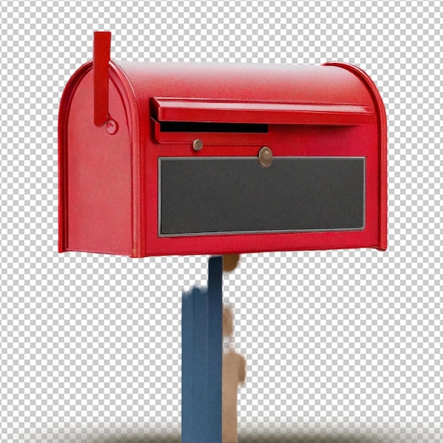 Letterbox isolated on transparent background