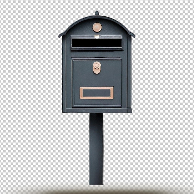 Letterbox isolated on transparent background