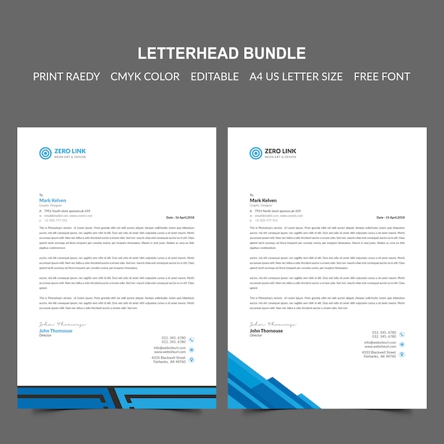 Letterhead Bundle