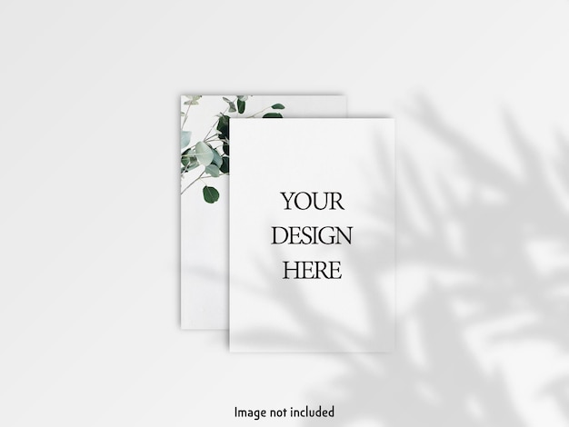 Letterhead mockup psd full editable