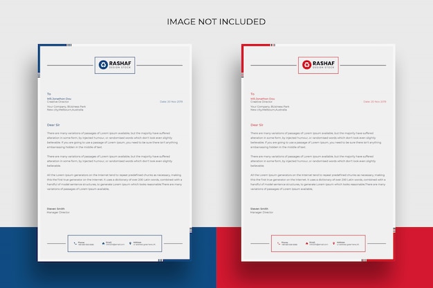 Letterhead-template