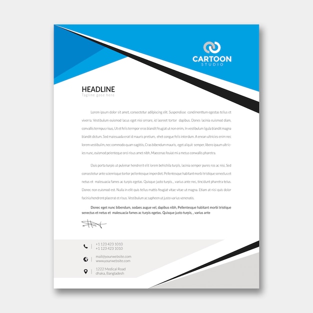 Letterhead Template