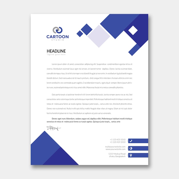 Letterhead Template