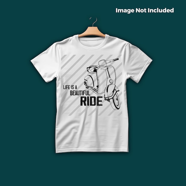 Life is a beautiful ride tShirt design