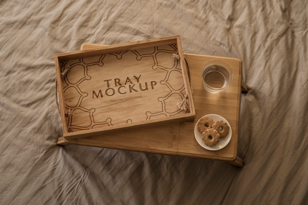 Lifestyle tray  mockup