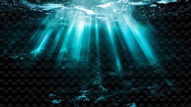 PSD light at the bottom of the ocean