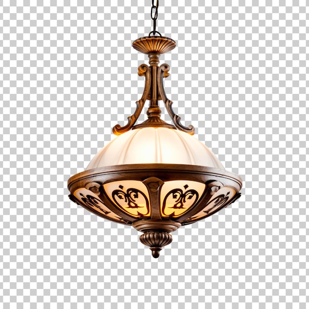 light fixture isolated on transparent background