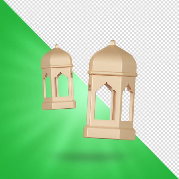 lighten icon in cartoon style 3d rendering