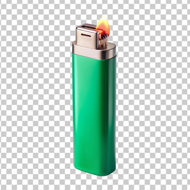 PSD lighter isolated on transparent background