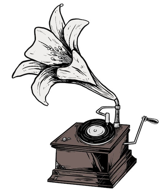 Lily gramophone