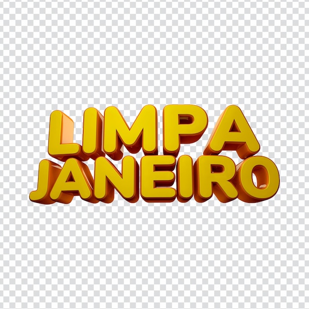 Limpa tudo janeiro