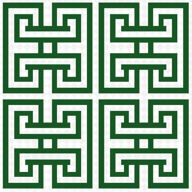 PSD the lines in the form of a square are green and white