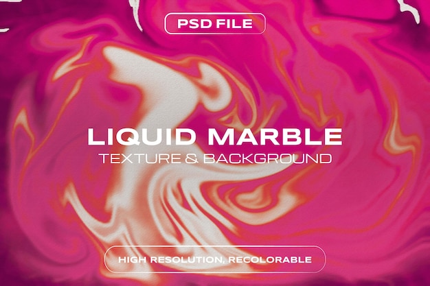 PSD liquid marble background