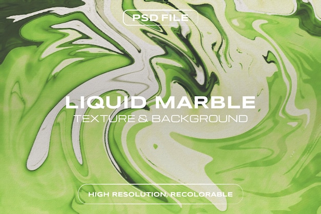 PSD liquid marble background