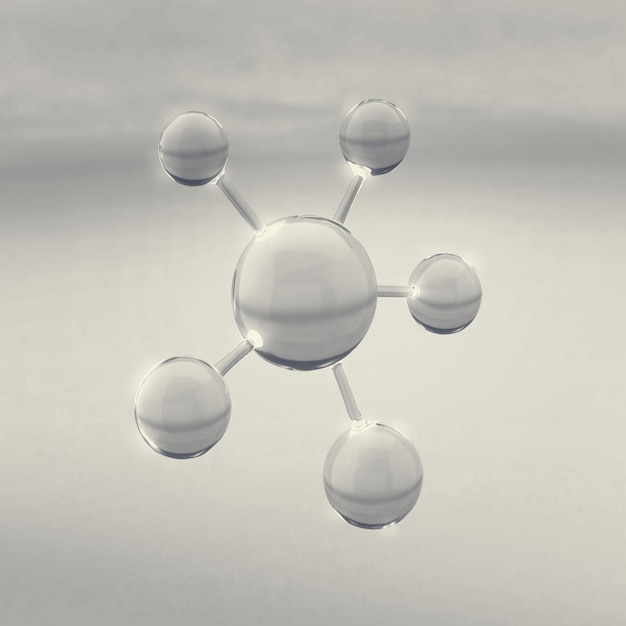 Liquid Molecules Shape