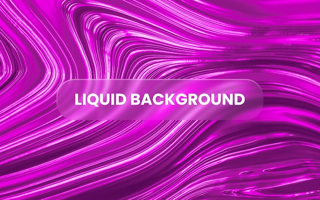 PSD liquid purple background with glassmorphism shape