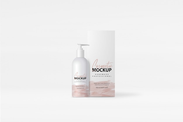 Liquid Soap Mockup