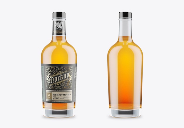 Liquor Bottle Mockup