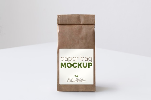 Little Paper Bag Mockup