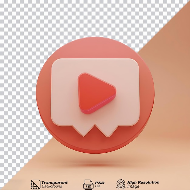 Live Streaming Icon isolated on transparent background