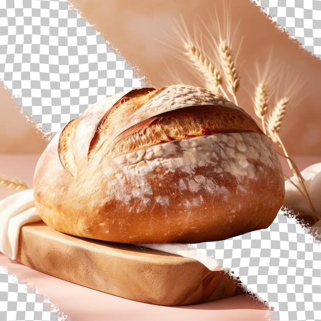 PSD loaf against transparent background