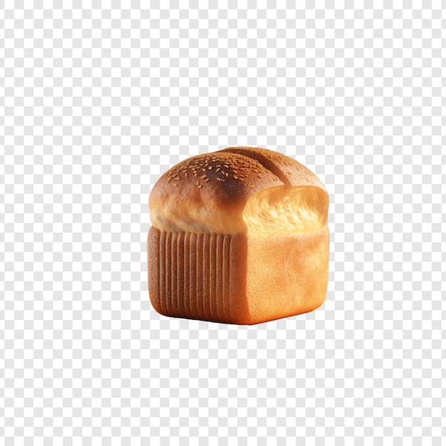 a loaf of bread is shown on a white background