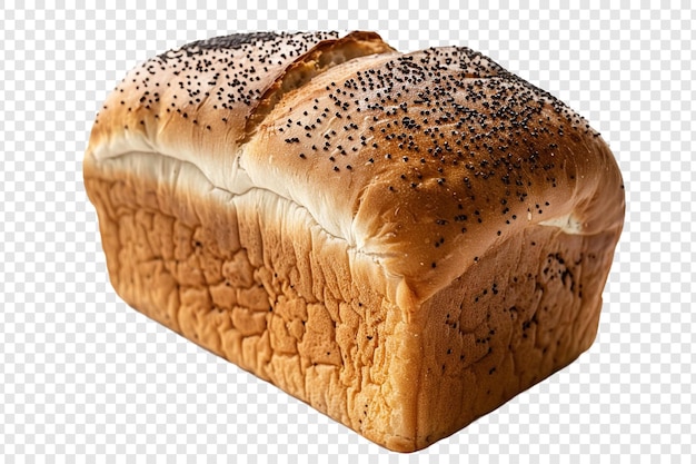 loaf of bread isolated on transparent background