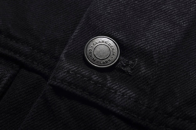 Logo Mockup Button Jacket