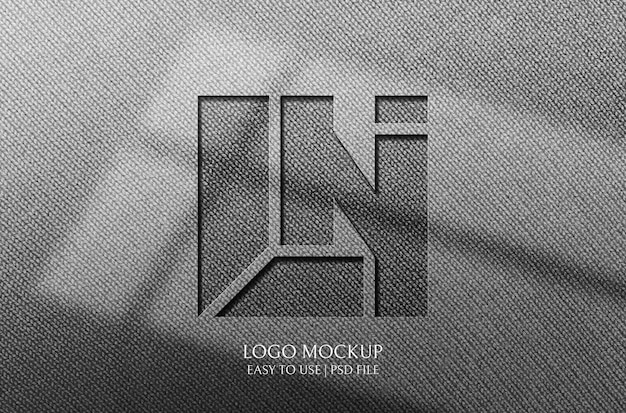 Logo Mockup embossed