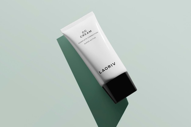 Logo Mockup Face Hand Cream