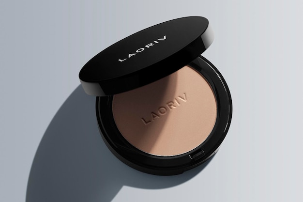 Logo Mockup Face Powder Bronzer