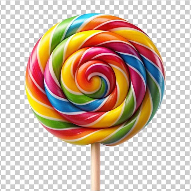 Lollipop isolated on transparent background