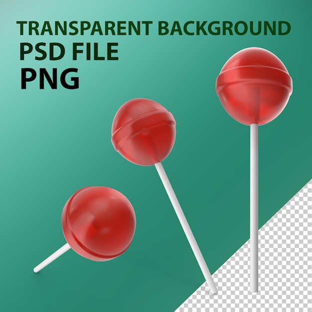 PSD lollipop png