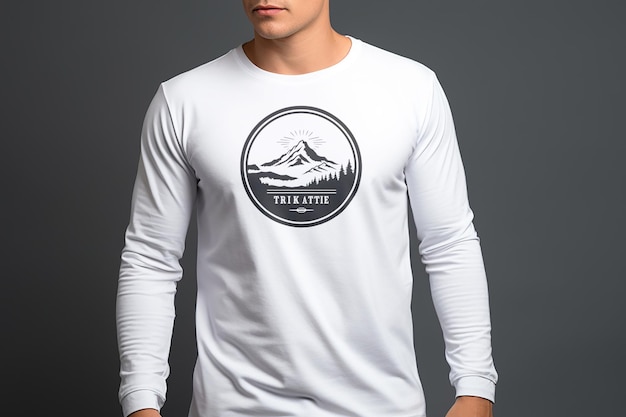 Long Sleeve TShirt Mockup