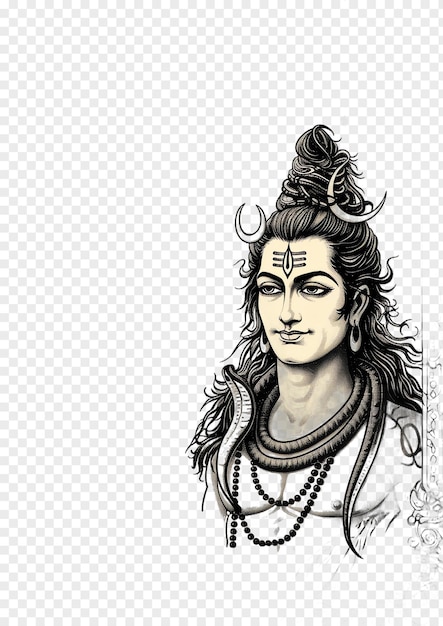 Lord Shiva hindu invitation