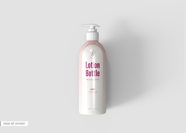 Lotion Bottle Mockup