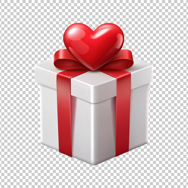 love box isolated on transparent background