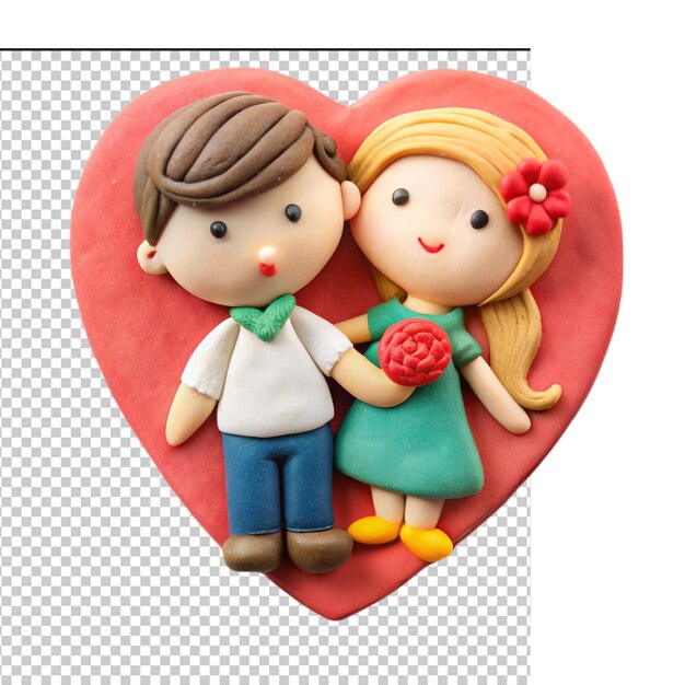 love themed clay